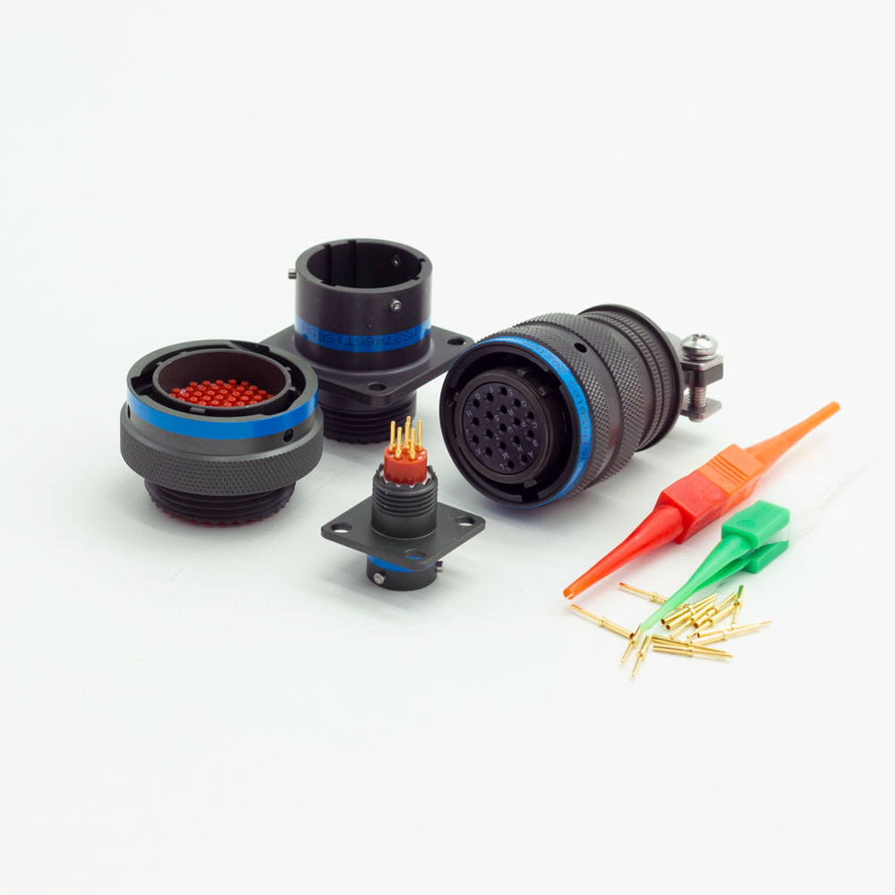 Miniatursteckverbinder MIL-DTL-38999 Serie II